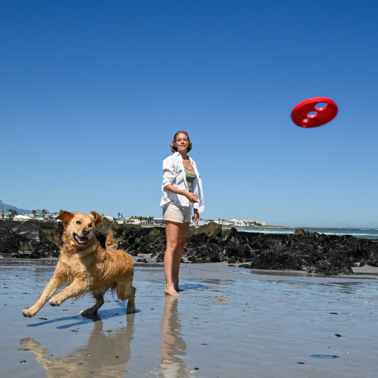 RFO Flying Disc Red Lifestyle