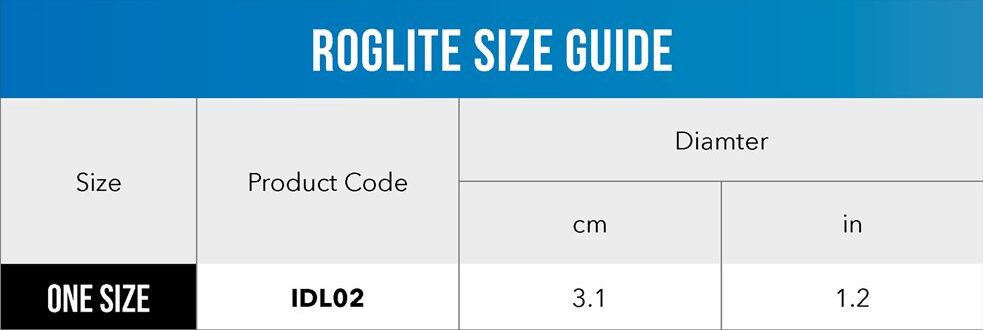 RogLite Safety Light Size Guide