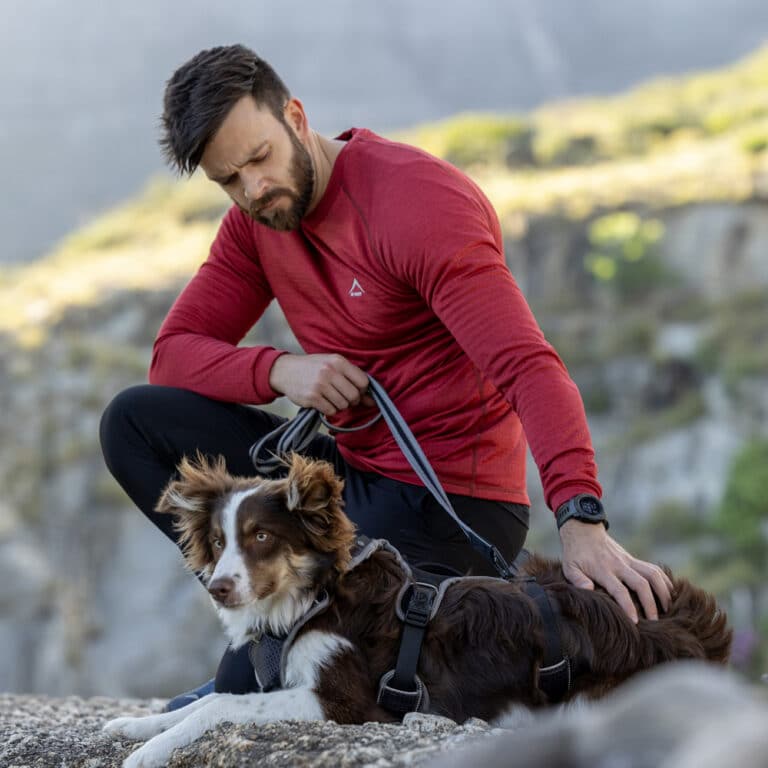 ROGZ AirTech Adventure Harness Platinum Grey Lifestyle
